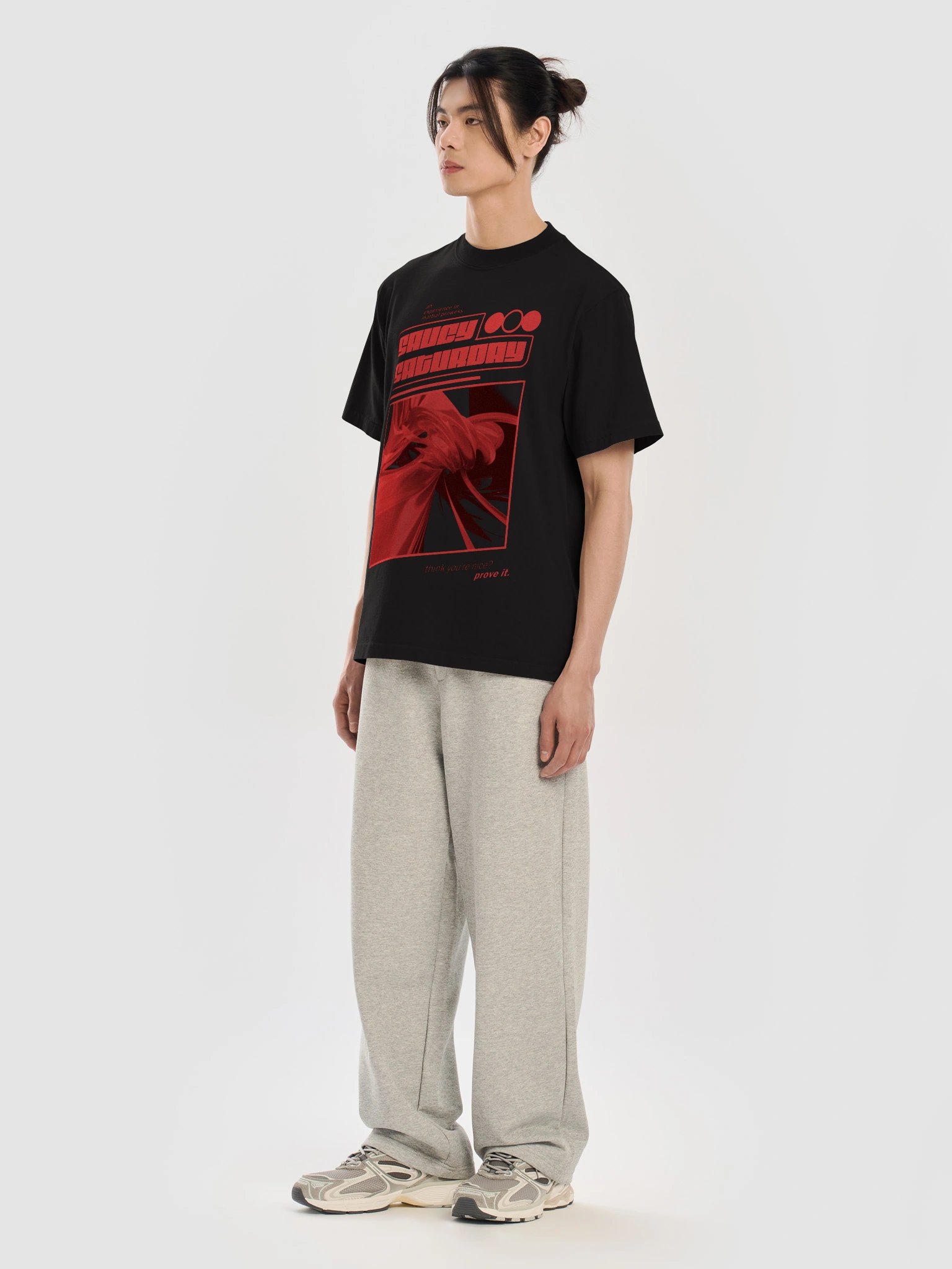 Red Variant Saucy Dojo Rave Shaka T-Shirt product image (3)