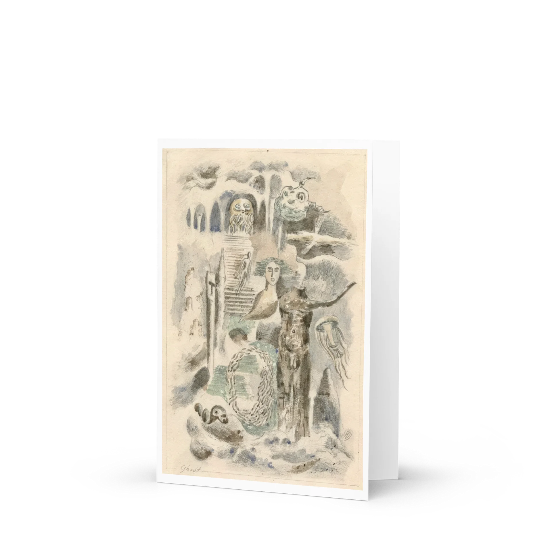Ghost by Paul Nash - Blank Card product image (1)