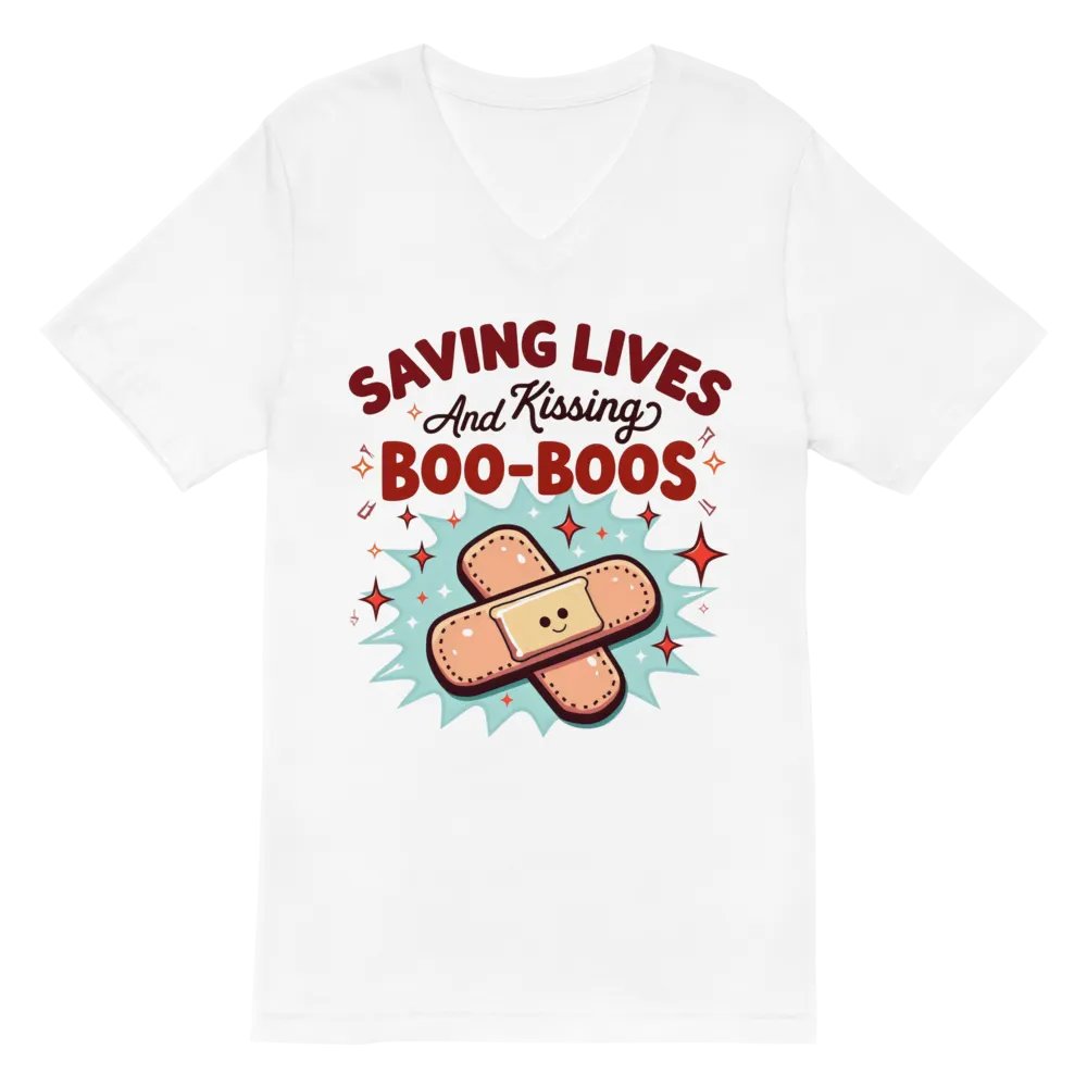 Boo-Boo Saver V-Neck Tee product image (2)