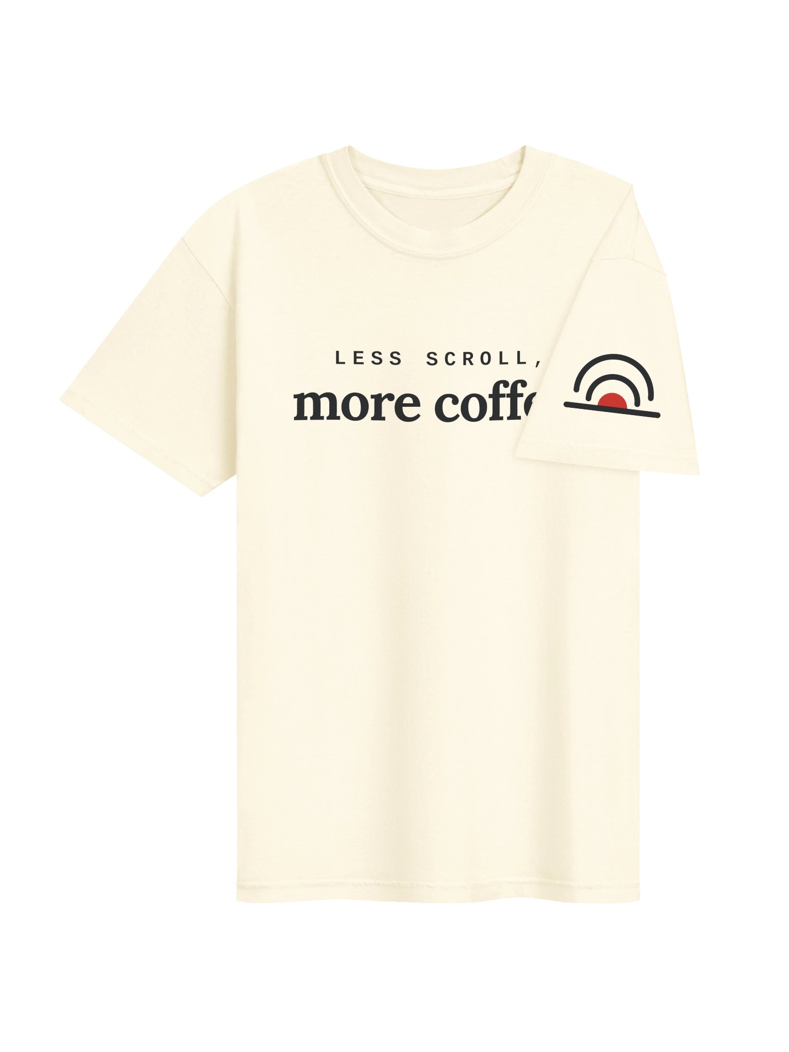 Less Scroll, More Coffee Heavyweight Tee product image (7)
