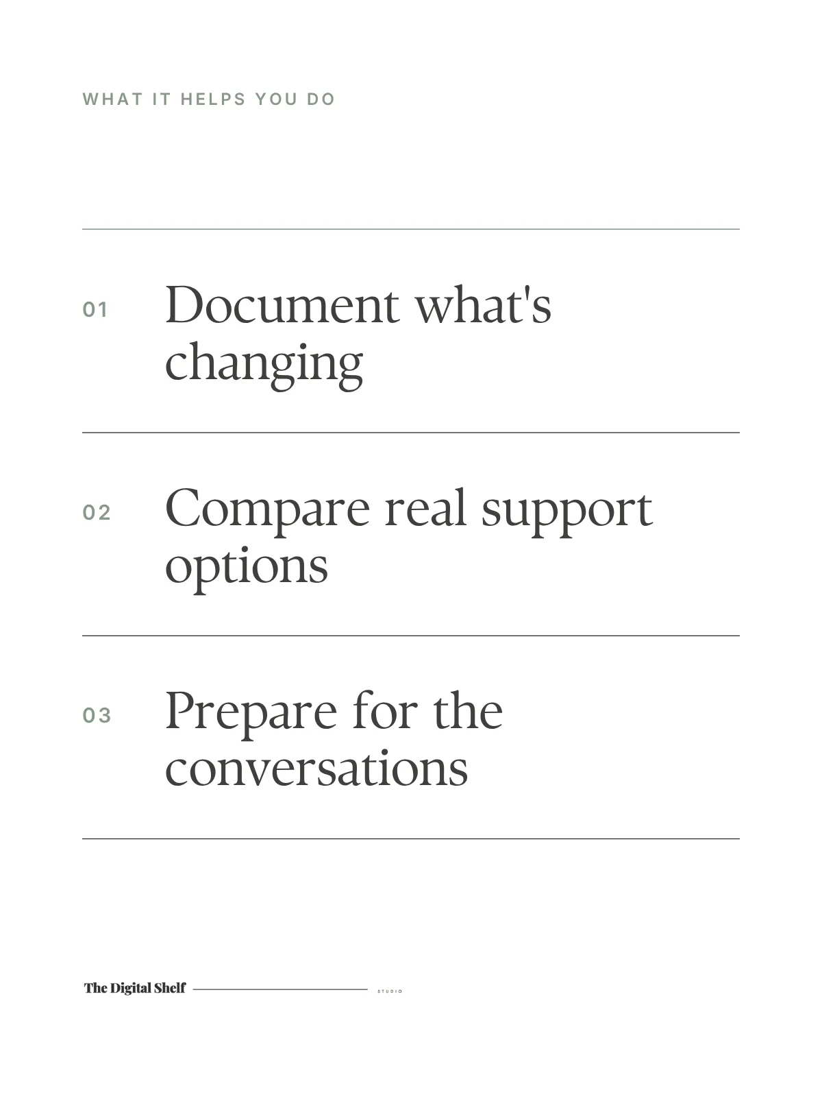 Is It Time for More Help? — A Family Decision Workbook product image (3)