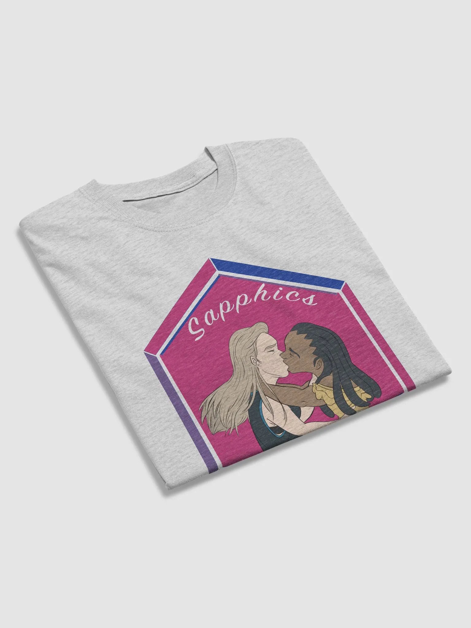 07 Sapphics Only Bi Edition Cotton Tee product image (21)