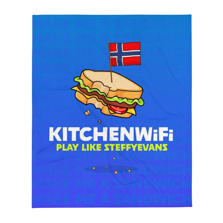 KitchenWiFi Blanket | Play like SteffyEvans product image (1)