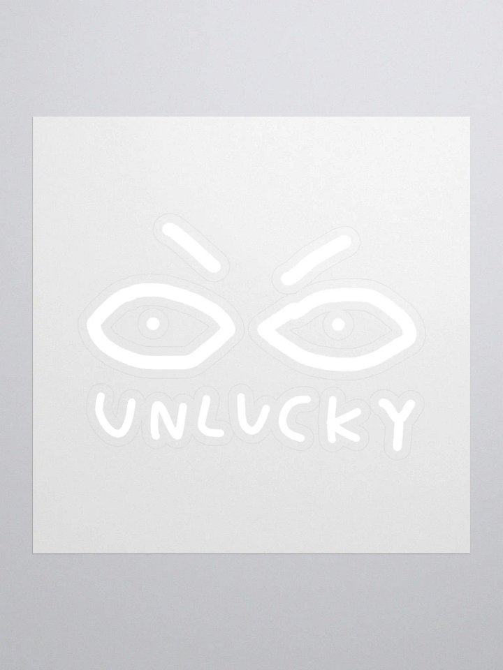 Unlucky Sticker product image (1)