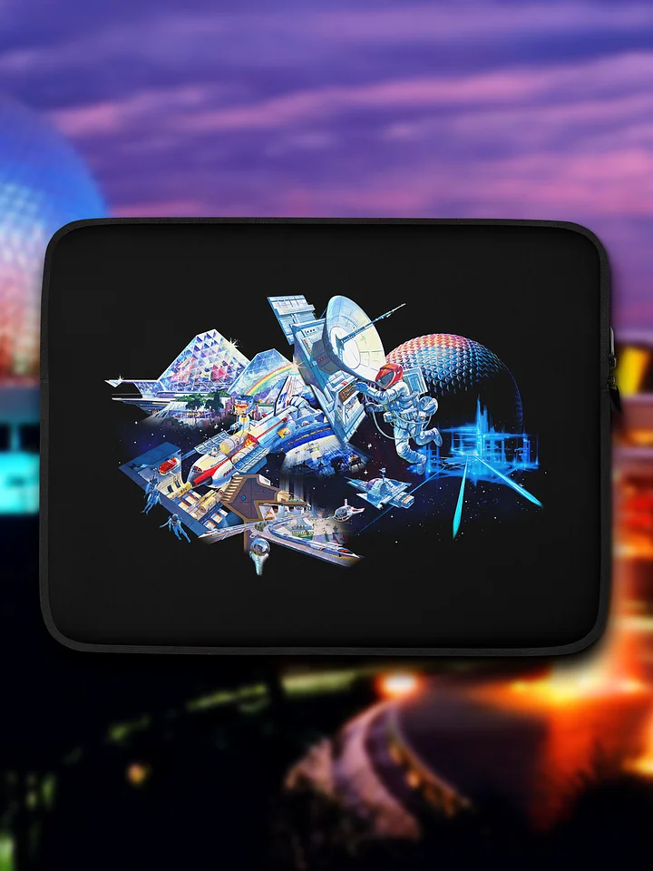 Future World Concepts Black Laptop Sleeve product image (1)