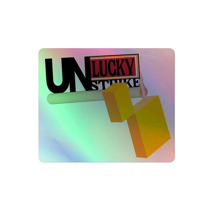 UN-Lucky Strike Holo product image (2)