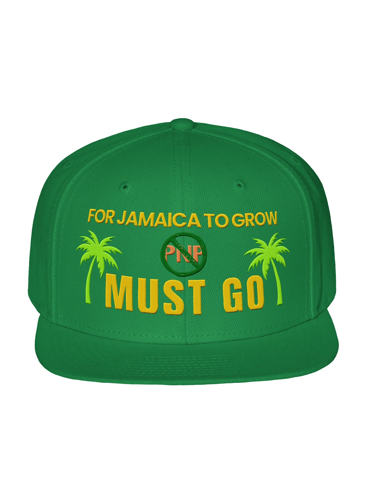 Must Go Snapback — 'FOR JAMAICA TO GROW' product image (2)