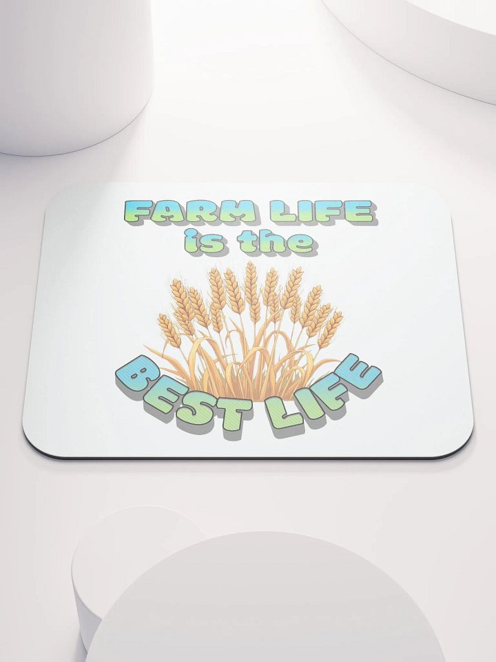 Farm Life Is The Best Life Mouse Pad product image (2)