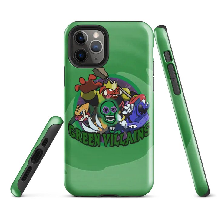 Green Villains Tough iPhone Case product image (2)