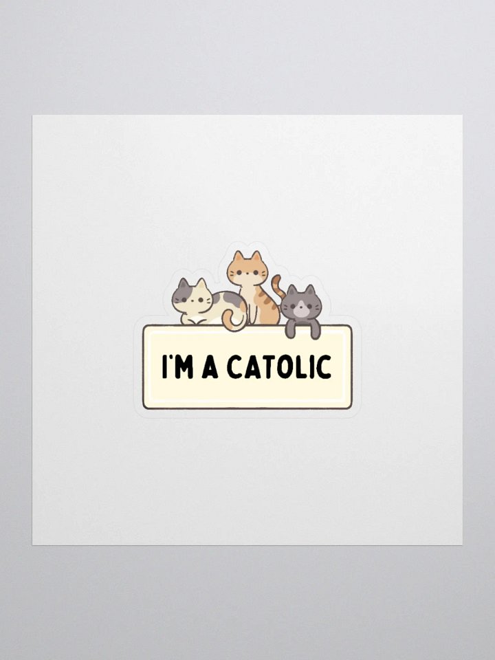 Catolic Cuties Sticker Pack product image (3)