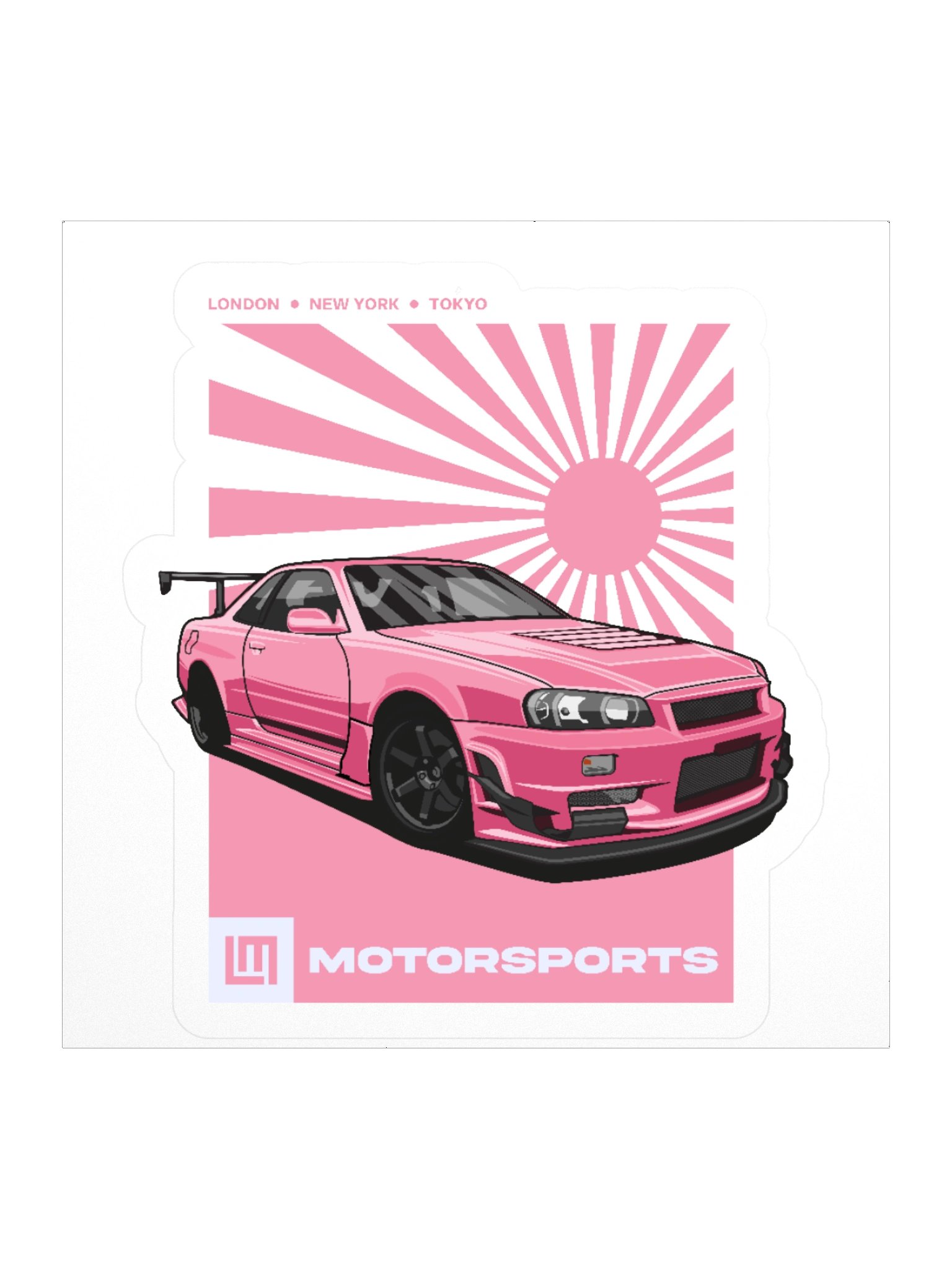 LEM MOTORSPORT CHERRY BLOSSOM - STICKER product image (3)