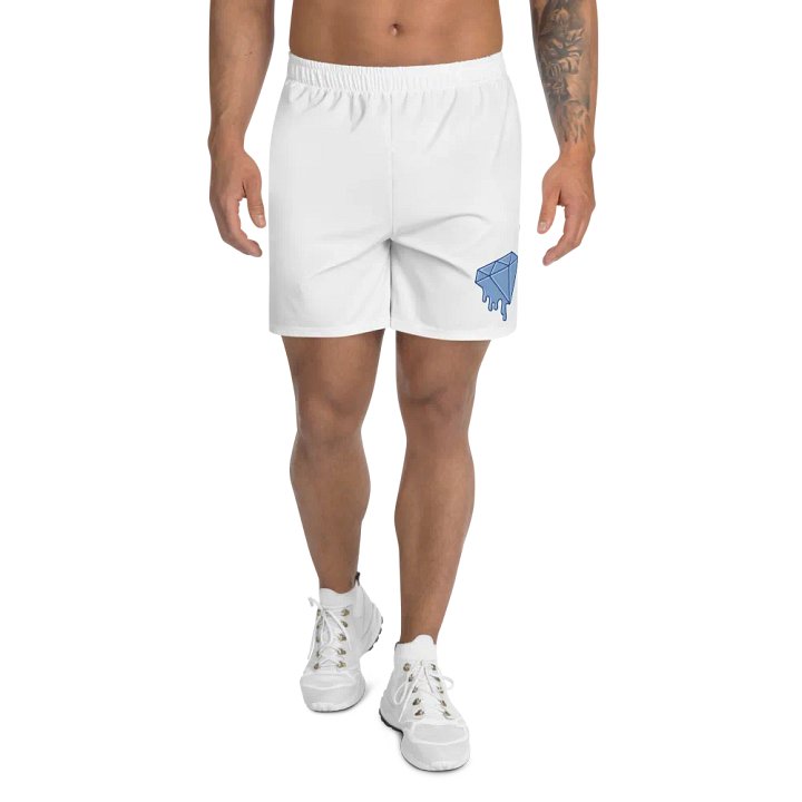 Fashion diamond white preppy shorts. product image (1)