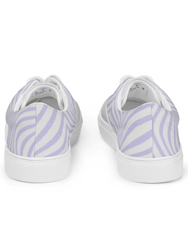 Symmetric Waves Men's Canvas Shoes product image (8)