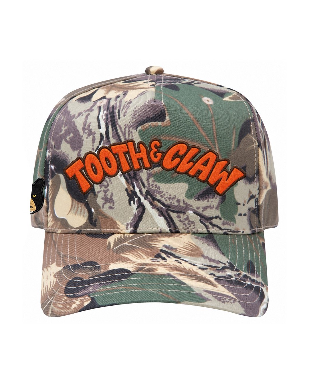 TOOTH AND CLAW LOGO SNAP BACK - LEAF CAMO product image (1)