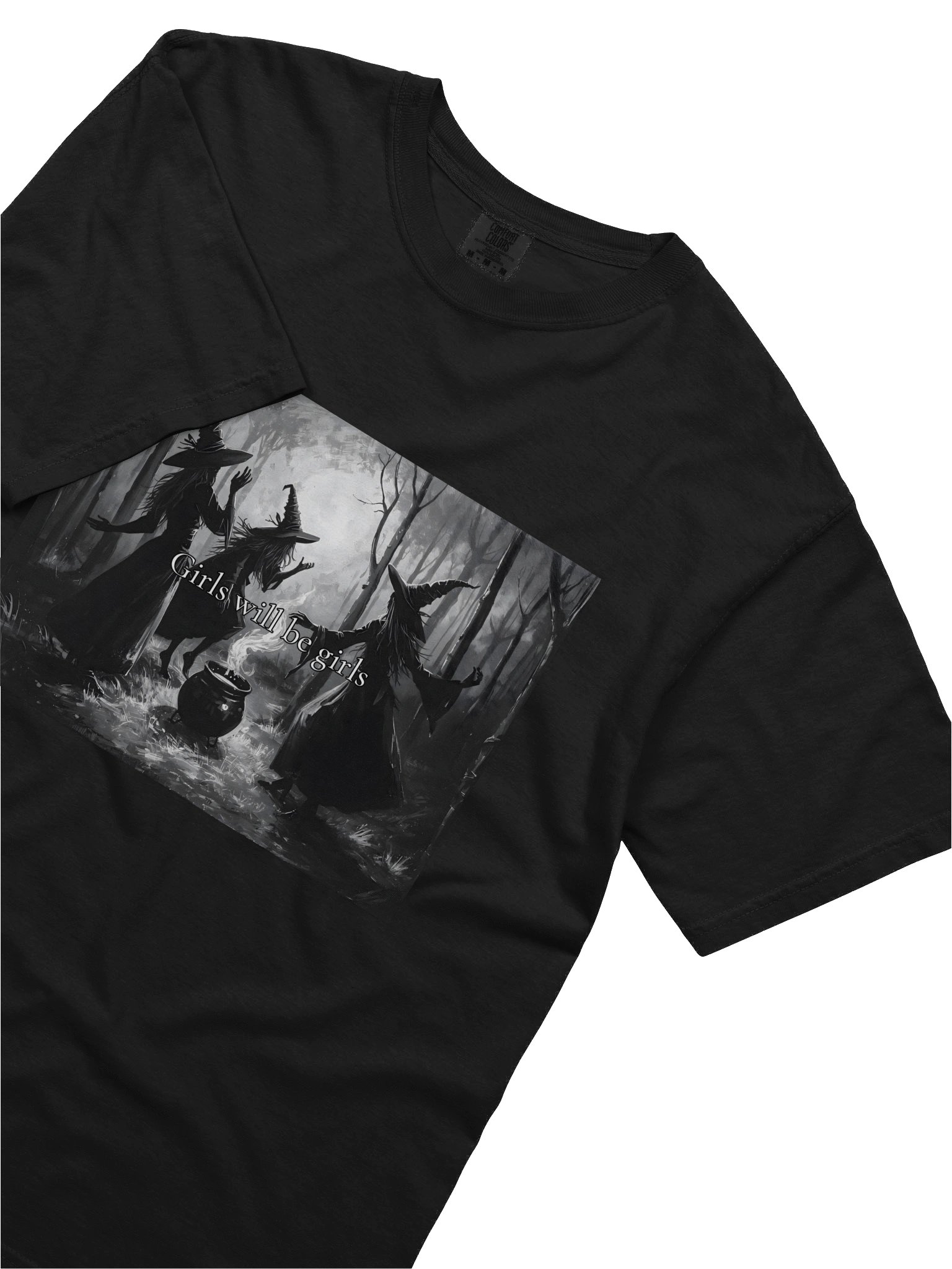 Girls Will Be Girls Witch T-Shirt product image (2)