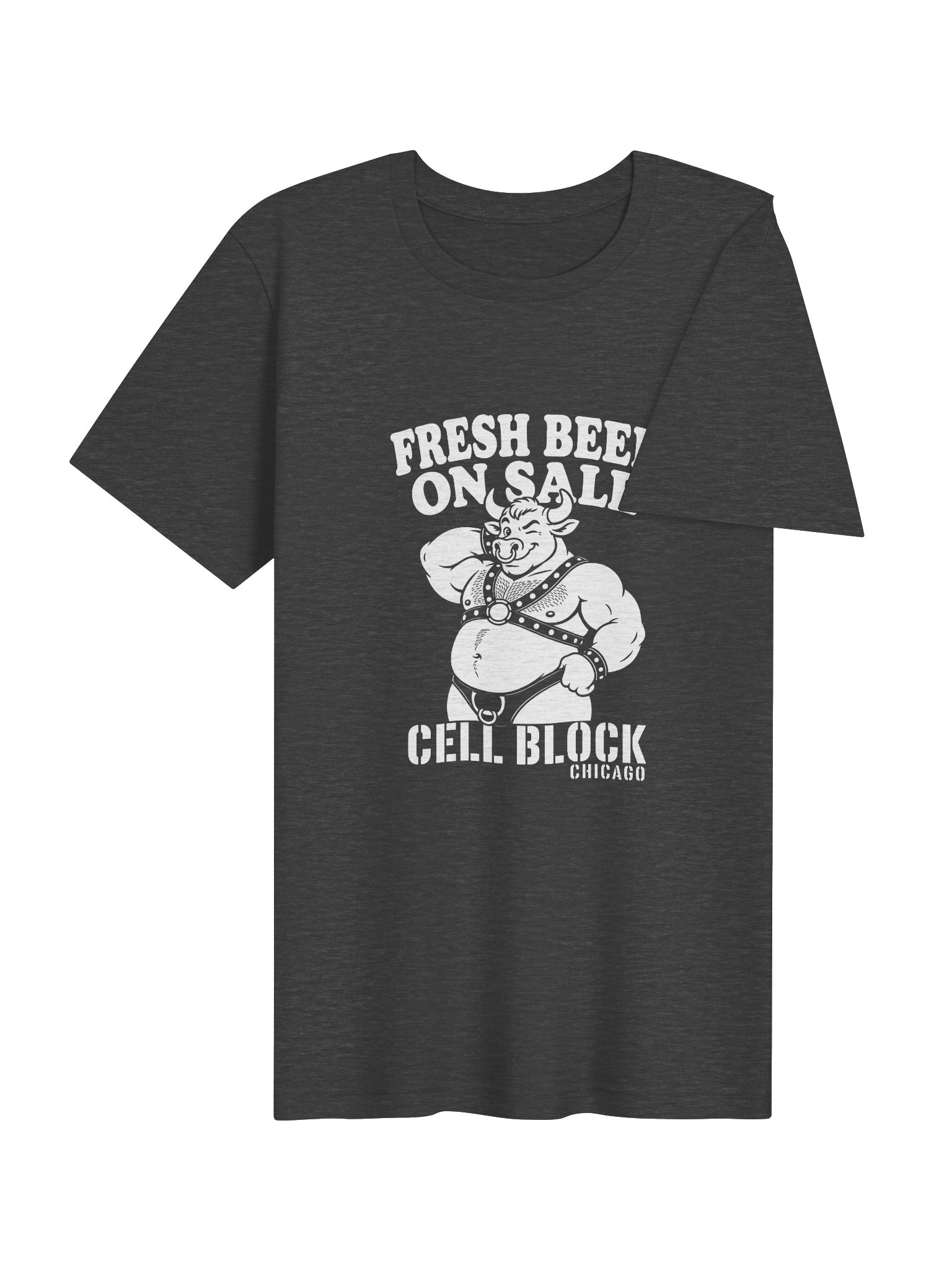 Cell Block Fresh Beef Bull Graphic Tee product image (4)