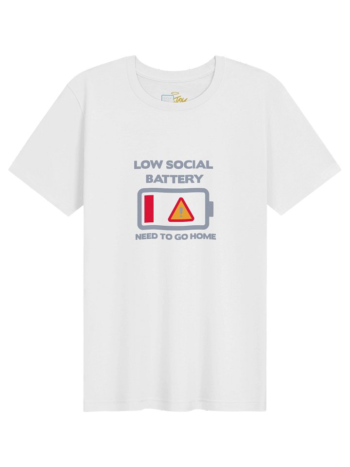 Social Battery T-Shirt product image (2)
