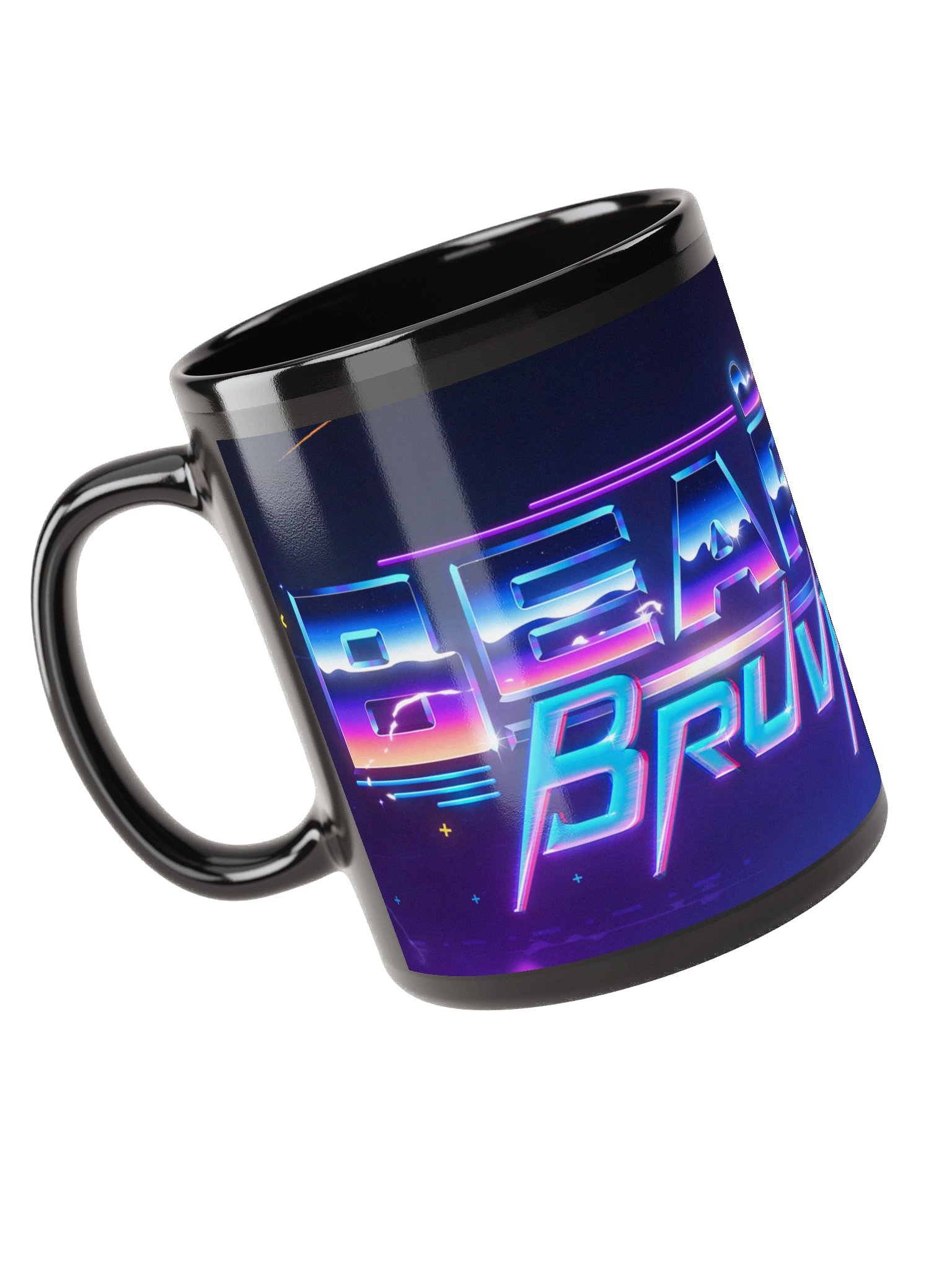 Neon BeardedBruva Mug product image (3)