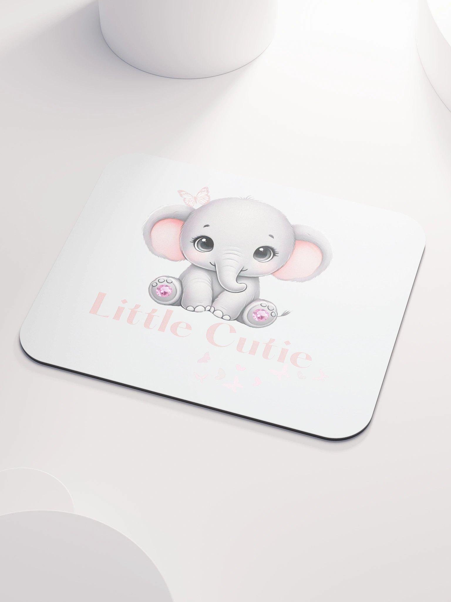 Little Cutie Elephant Mouse Pad product image (3)