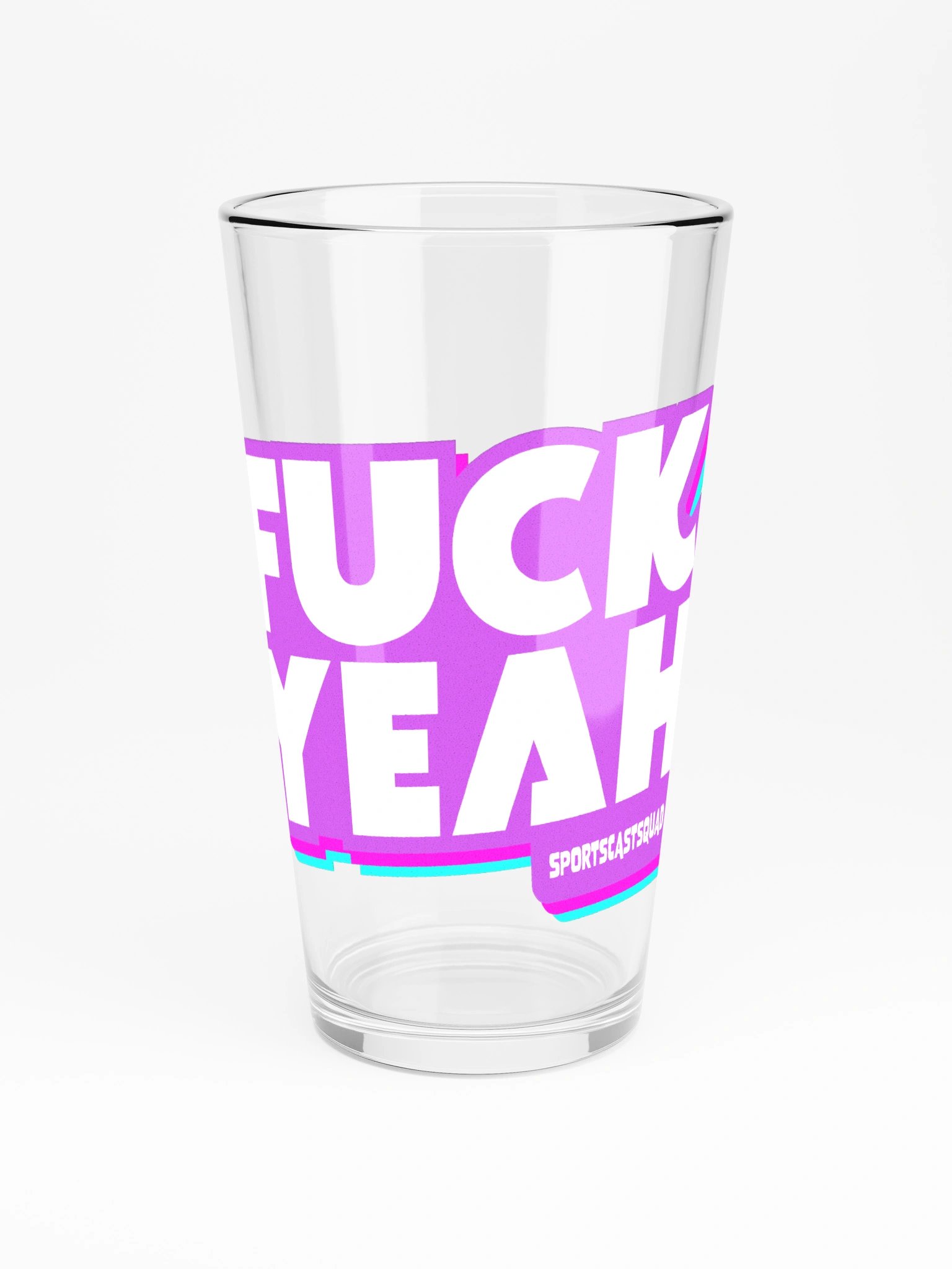 SCS FUCK YEAH PINT GLASS product image (3)