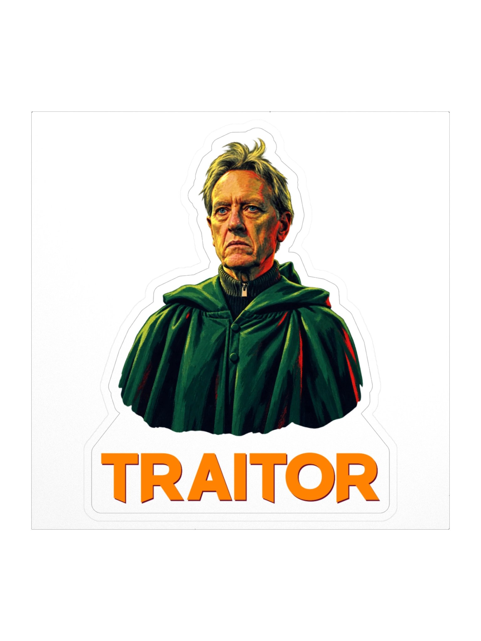Richard E. Grant ‘TRAITOR’ – Celebrity Traitors Sticker product image (1)