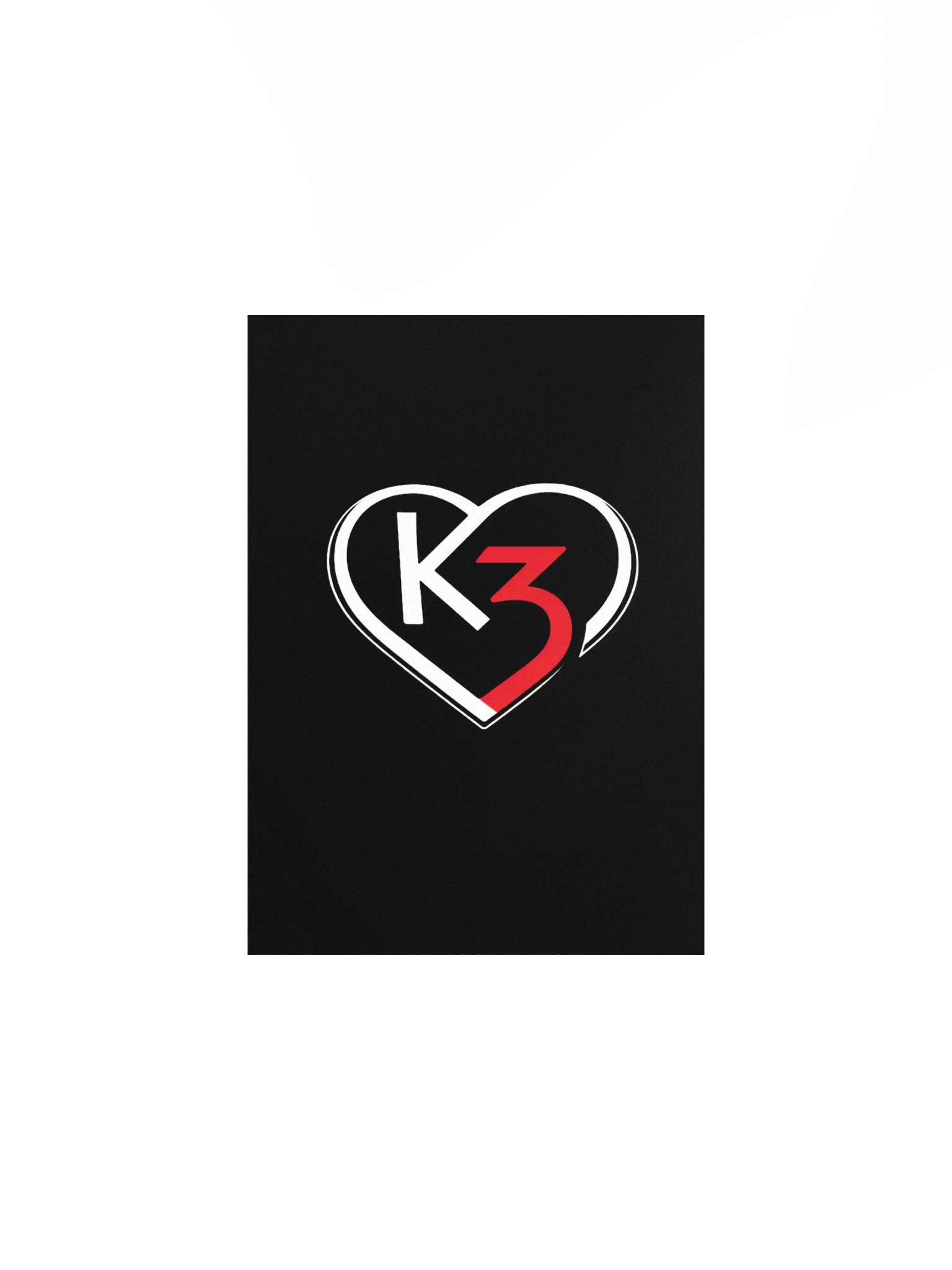Carry the Feeling™ | Heartmark Poster | Minimal Wall Art Print product image (1)