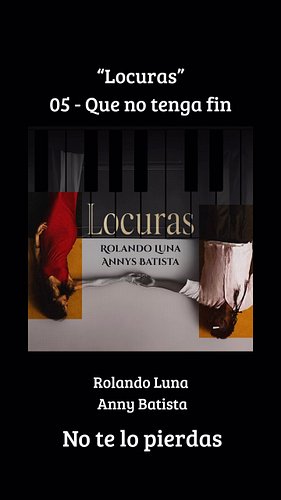Serie: “Inspiraciones Locuras”
5- Que no tenga fin

Descubre una de las canciones más lindas de este álbum y déjate llevar po...