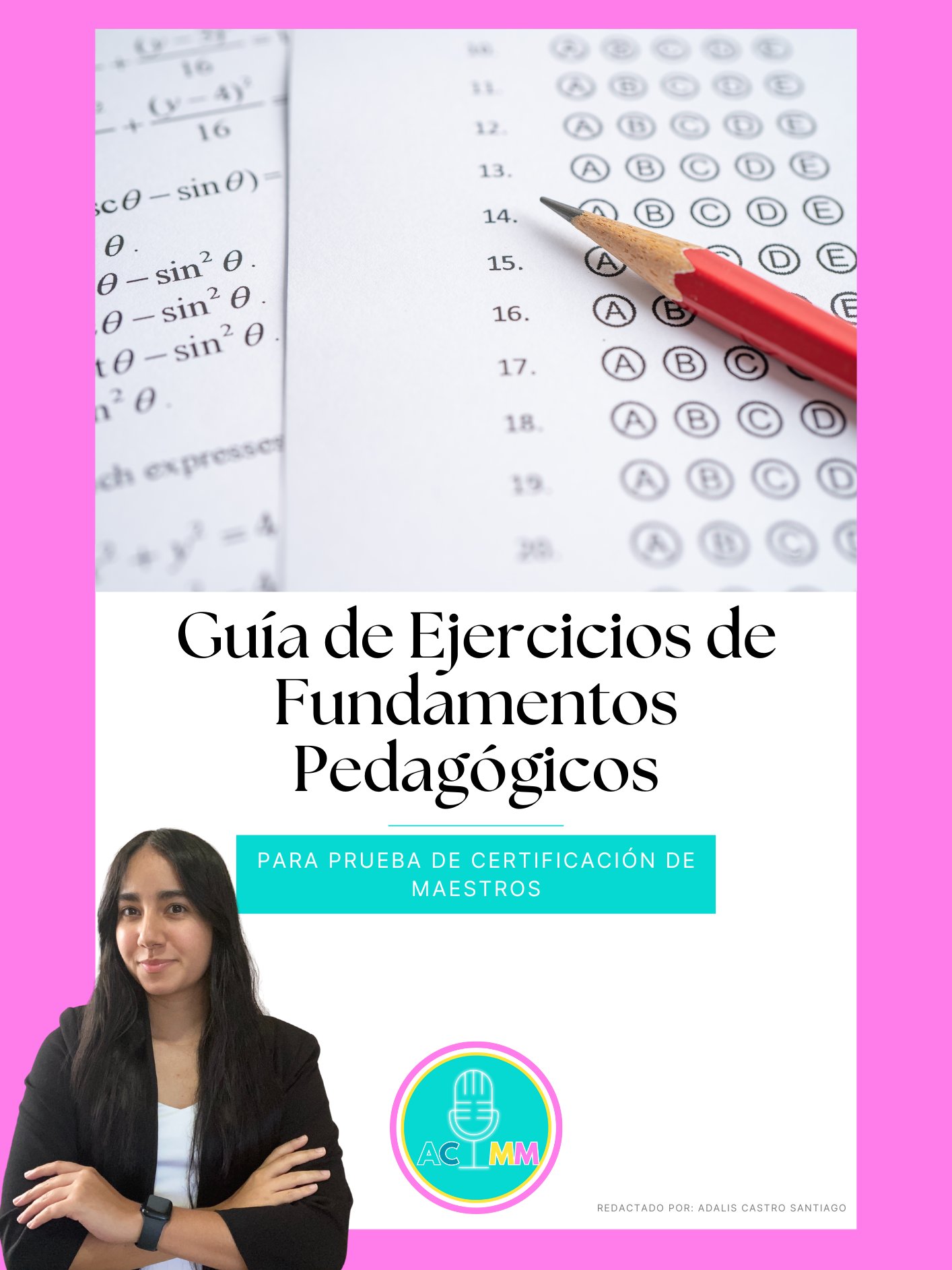 Guía de Ejercicios de Fundamentos Pedagógicos para PCMAS product image (1)