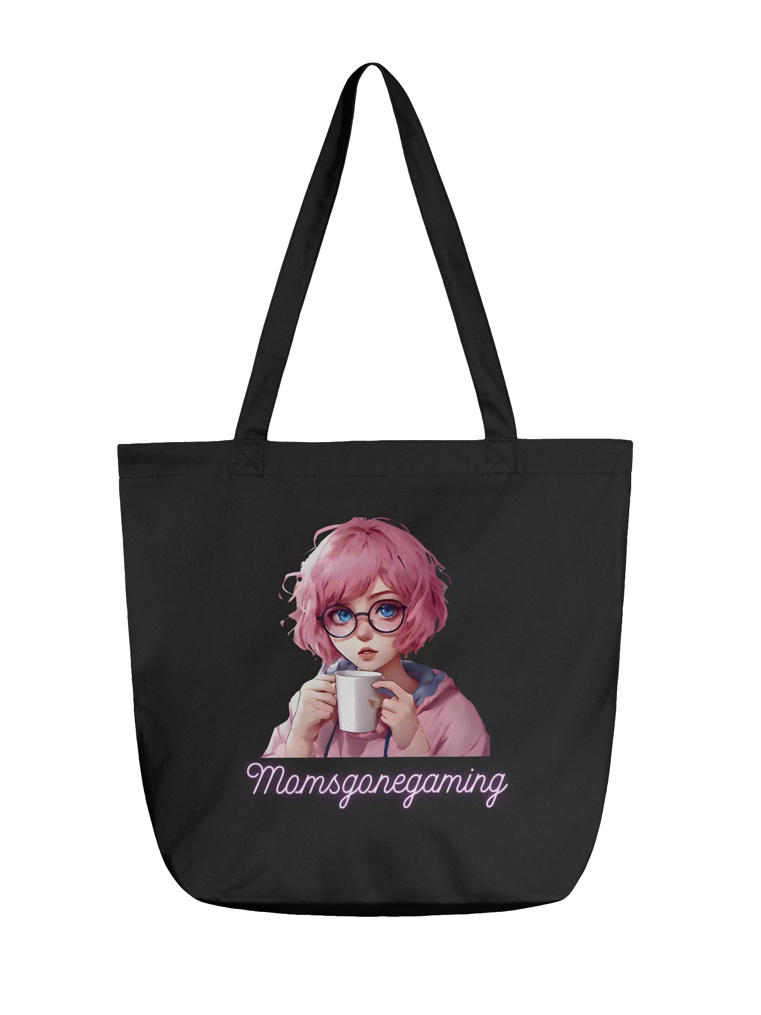 Gamer Chic Eco Tote: Momsgonegaming Edition product image (1)