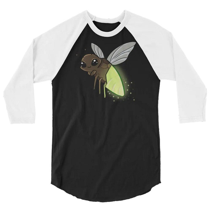 Devoted Torchbug 3/4 Length Raglan Tee product image (2)