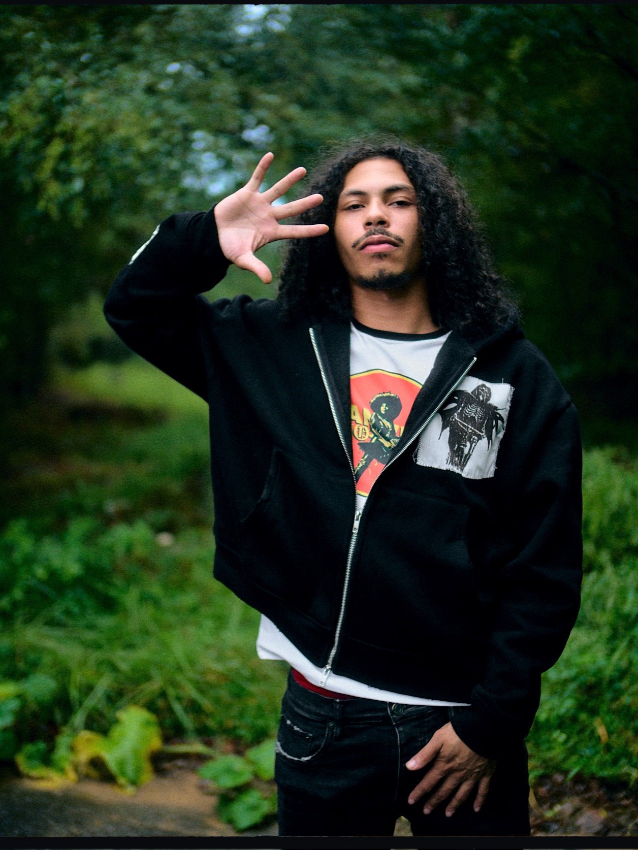 Night Ryder Hoodie [Black] product image (2)