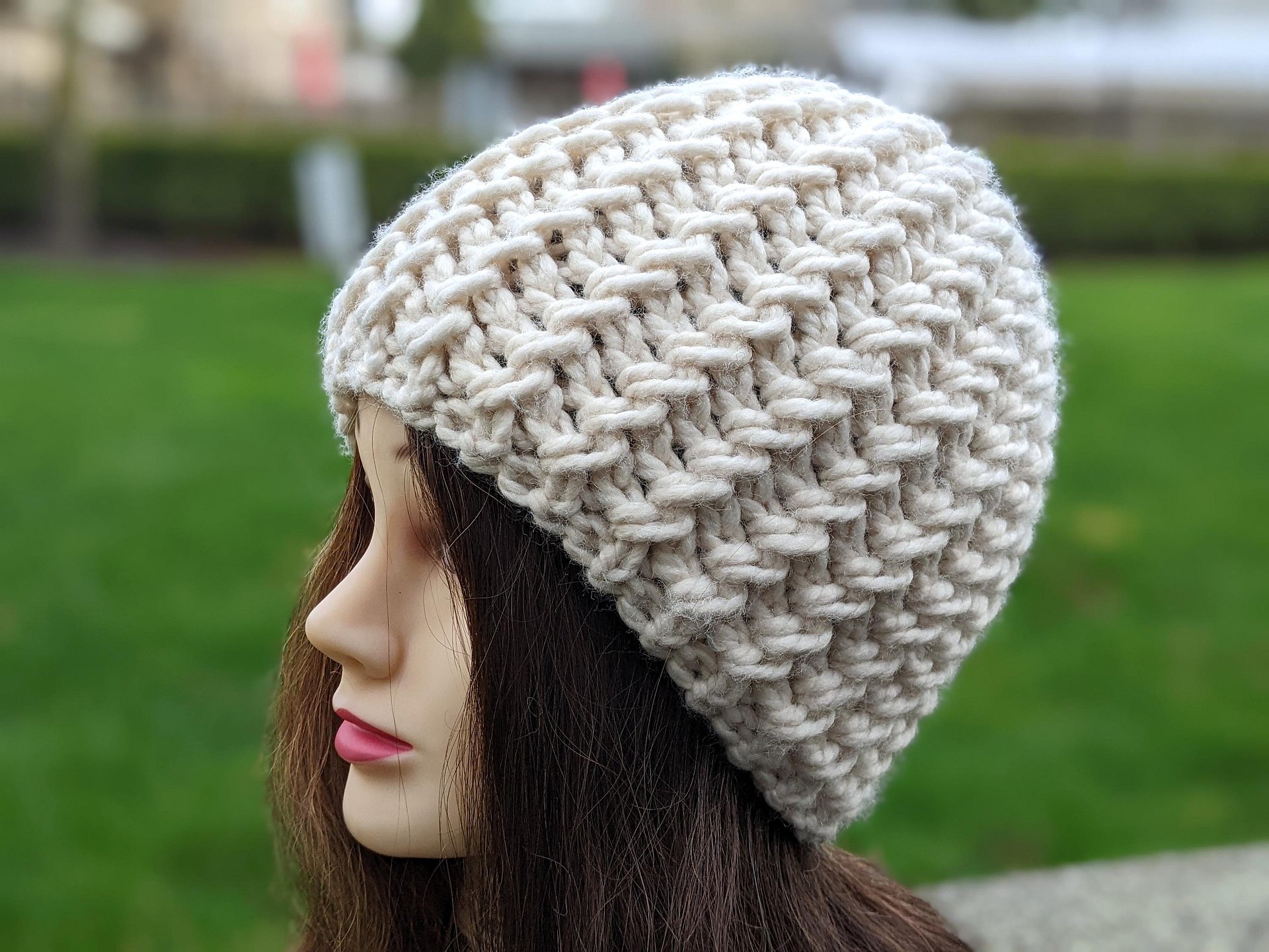 Flat Knit Super Bulky Hat Pattern product image (4)