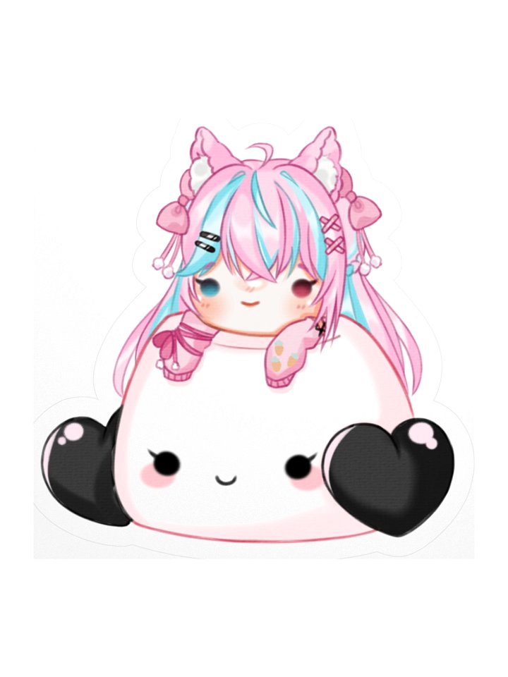 marshmallow pink sticker product image (1)