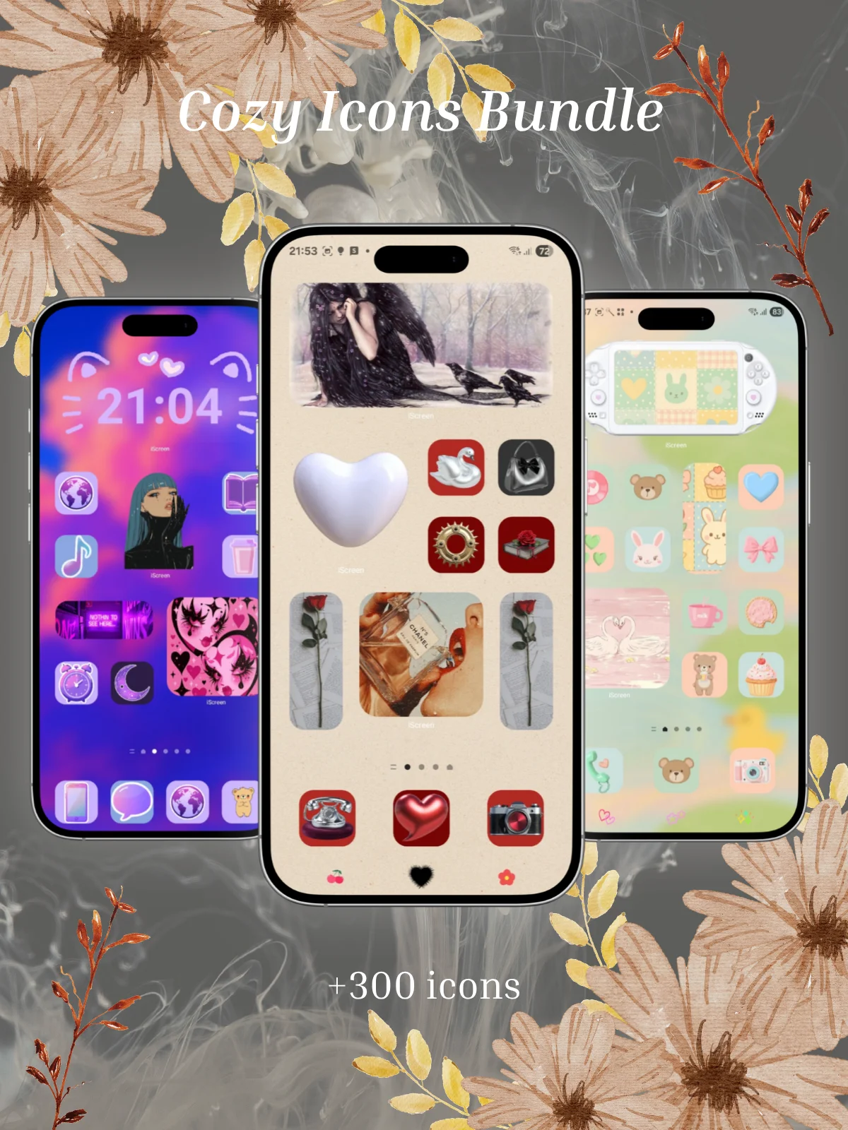 Icon Collection ✦ 10 Aesthetic Icon Packs | Digital Download product image (2)