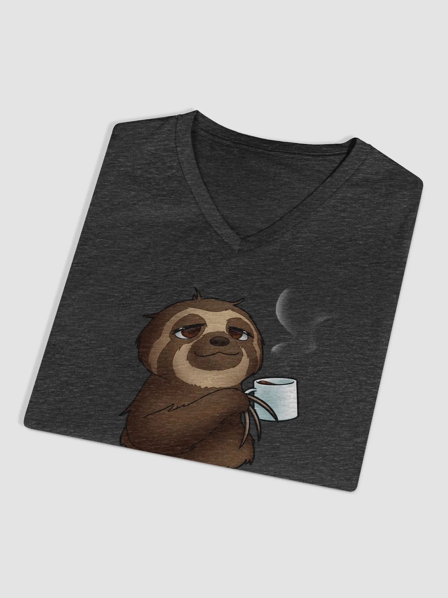 Slothful Sips Women's V-Neck Tee product image (2)