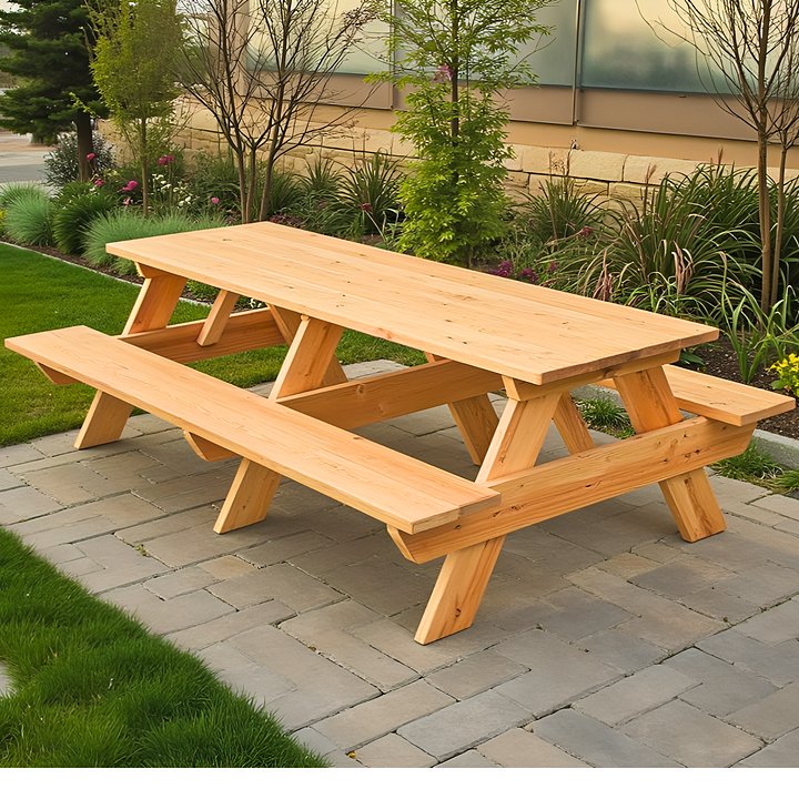 8ft Picnic Table Plans (PDF) product image (1)