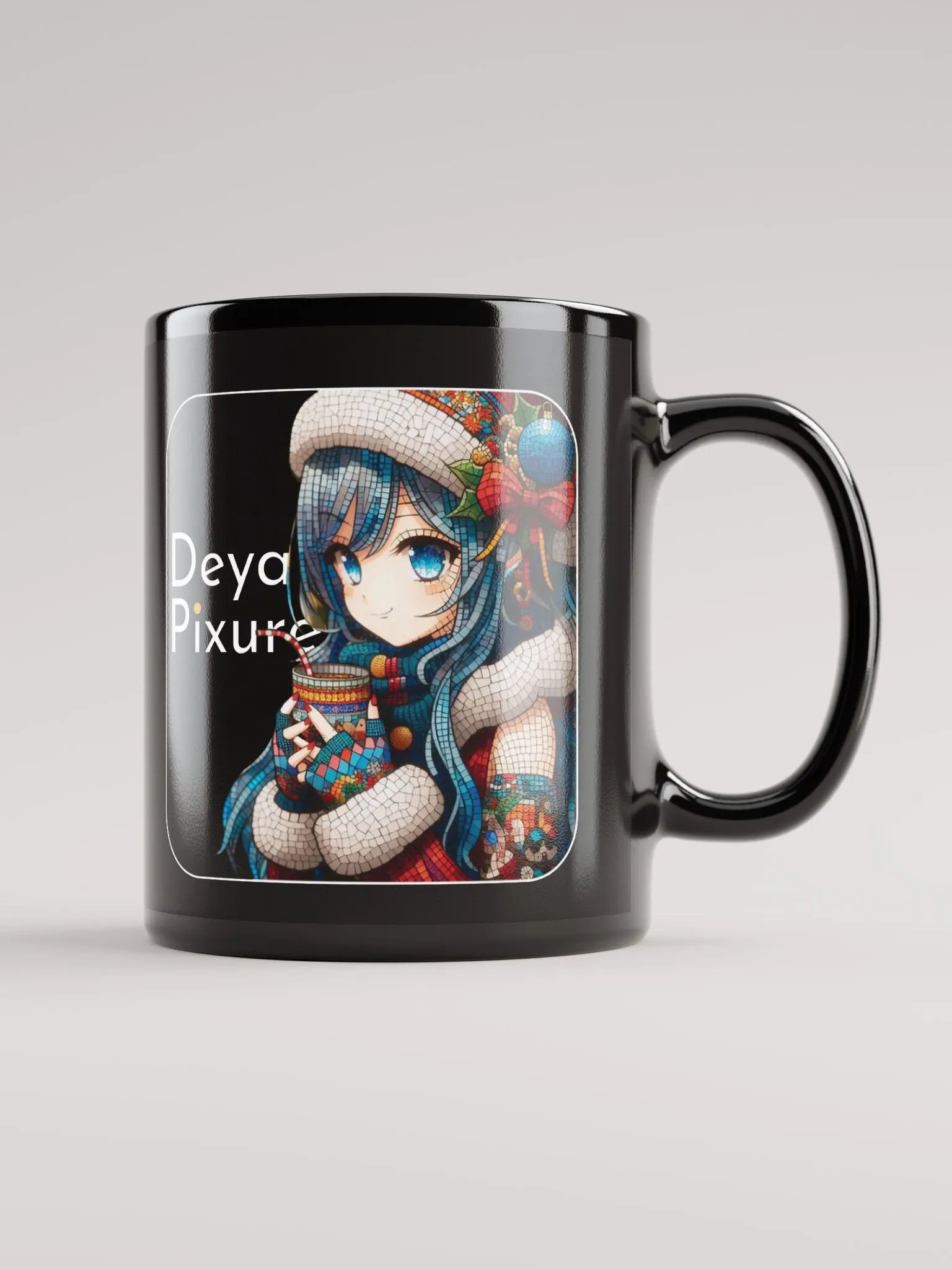 Festive Mosaic Winter Mug product image (1)