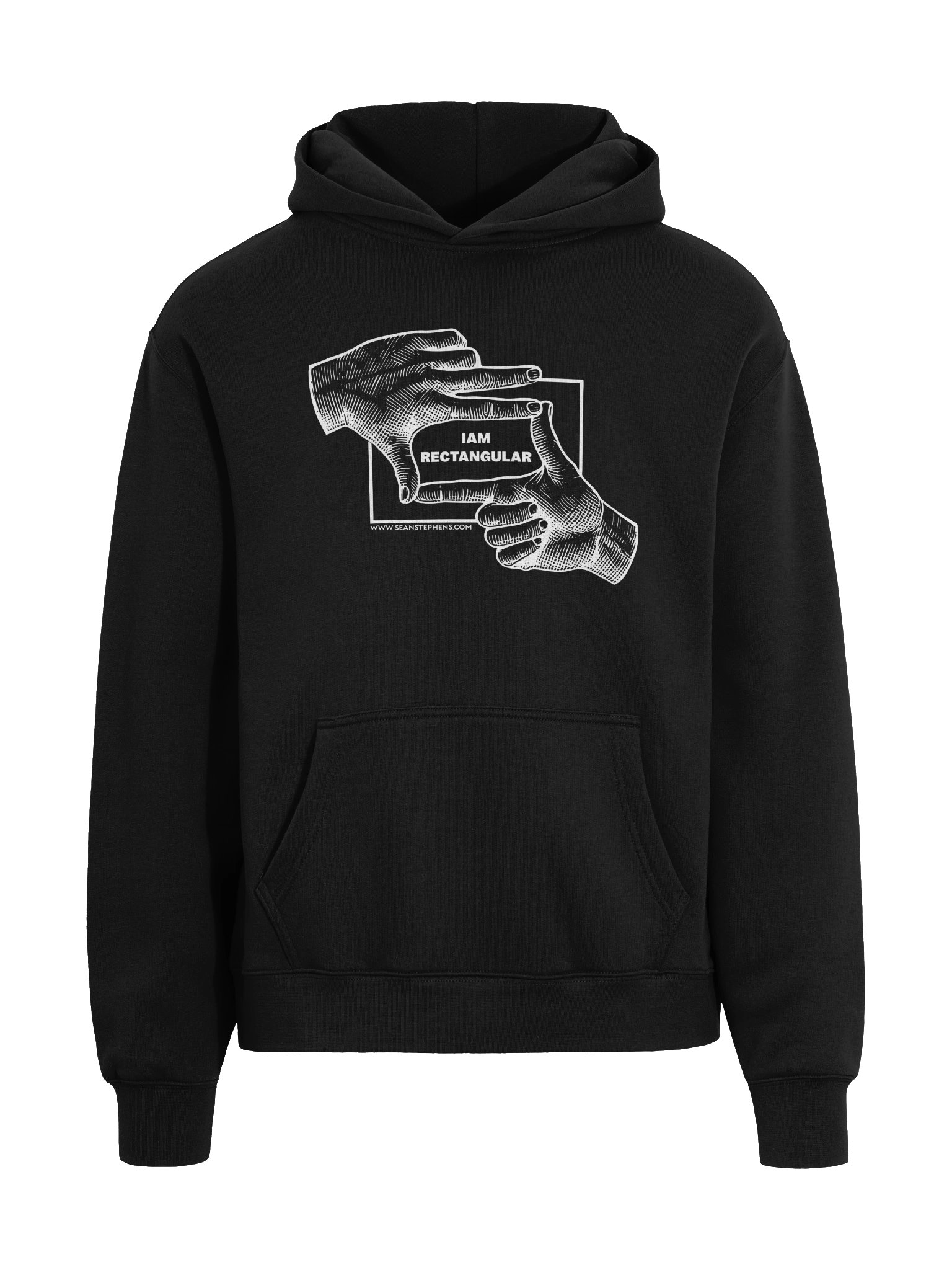 I Am Rectangular Hoodie product image (3)