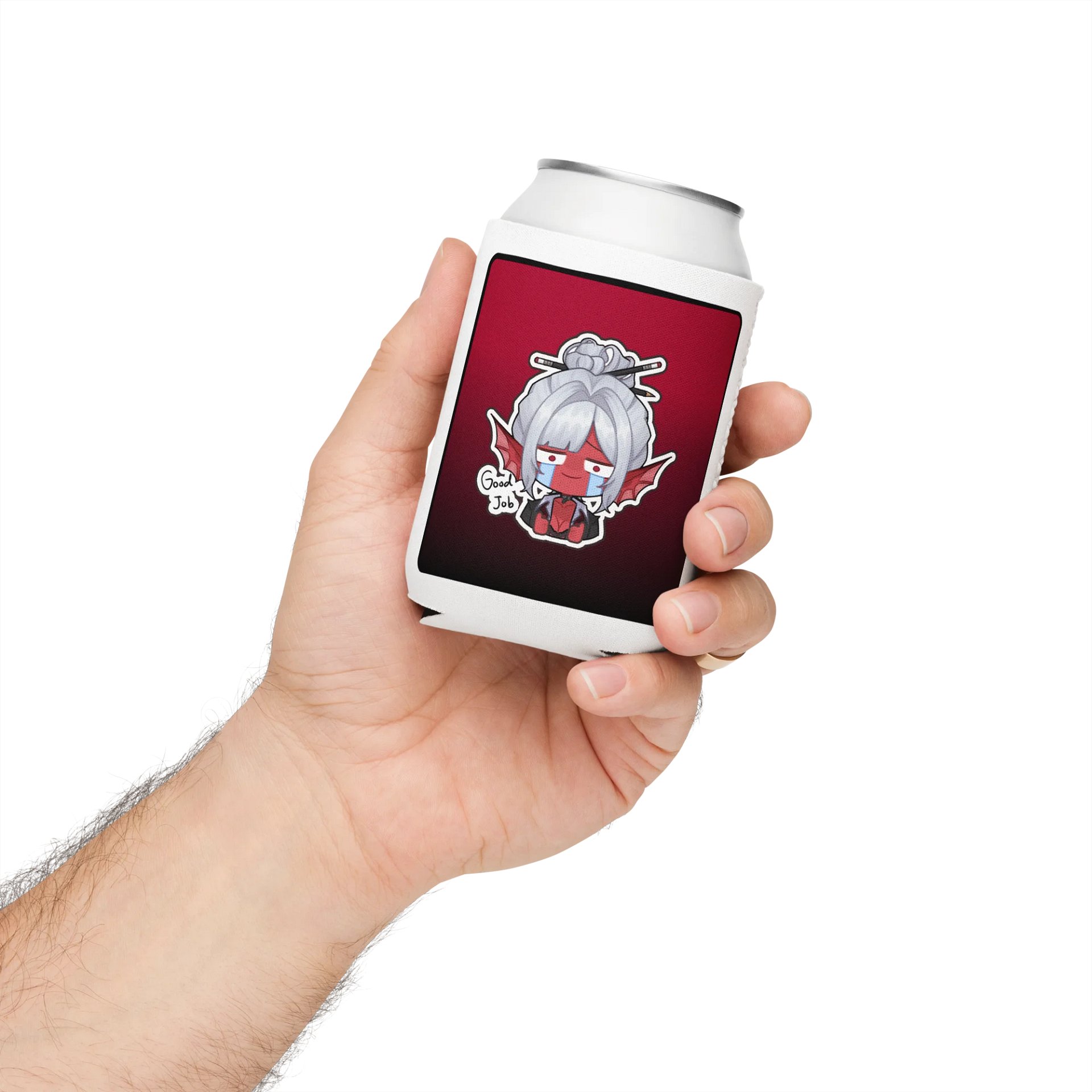 Good Job Emote Coozie (Red) product image (4)