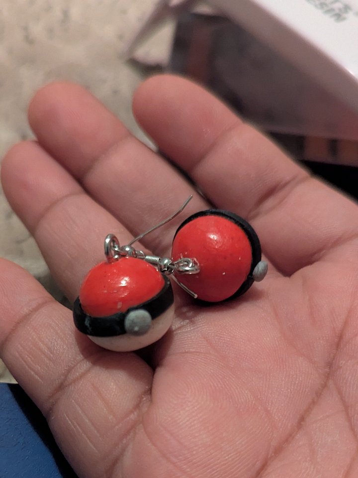 Pokeball Earrings – The Ultimate Catch for Pokémon Fans product image (1)