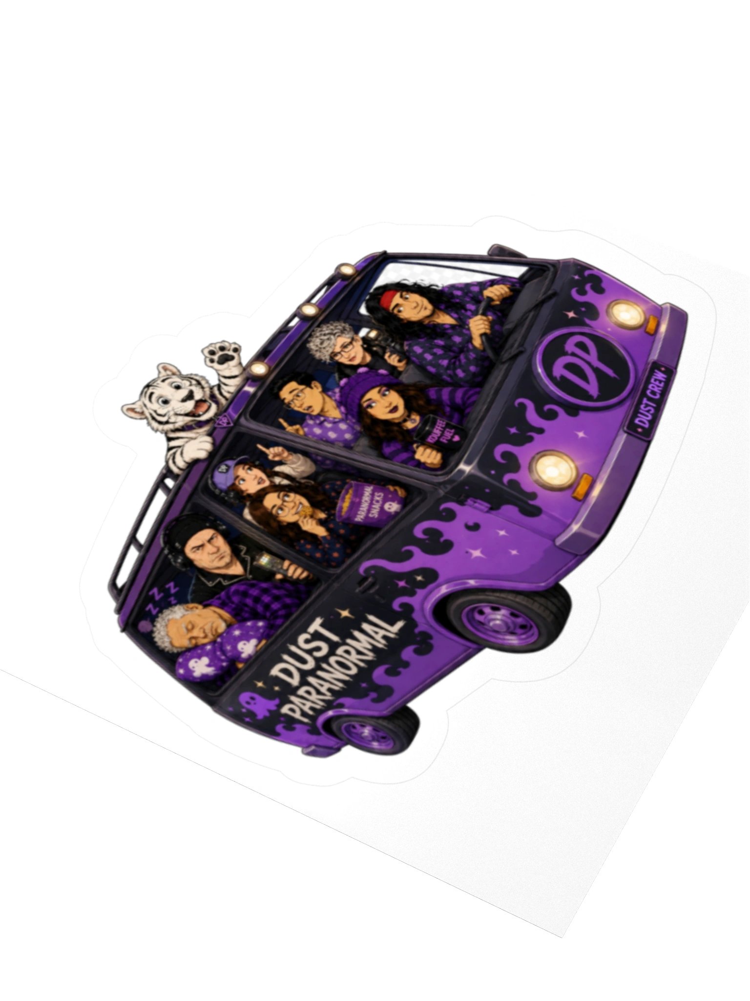 Dusty Cord VC Gang 3" x 3" sticker product image (3)