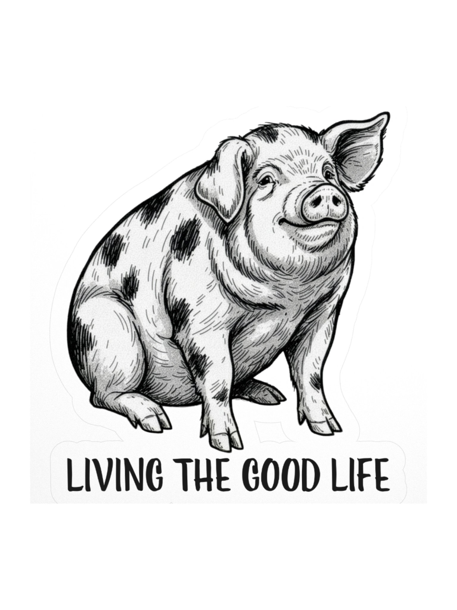 Living the Good Life — GOS Vinyl Sticker product image (1)
