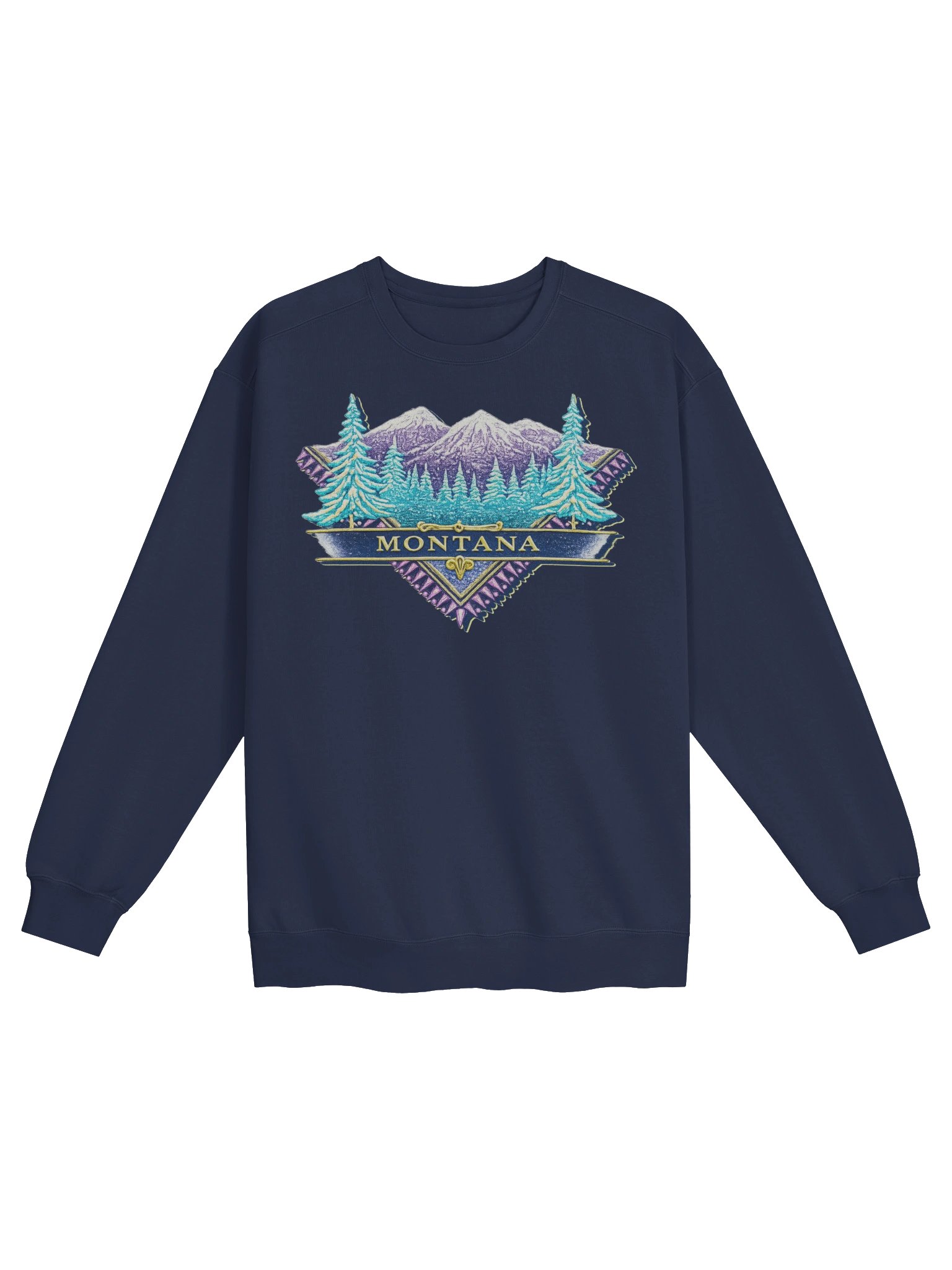 The 90s Montana Mountains Sweatshirt product image (1)