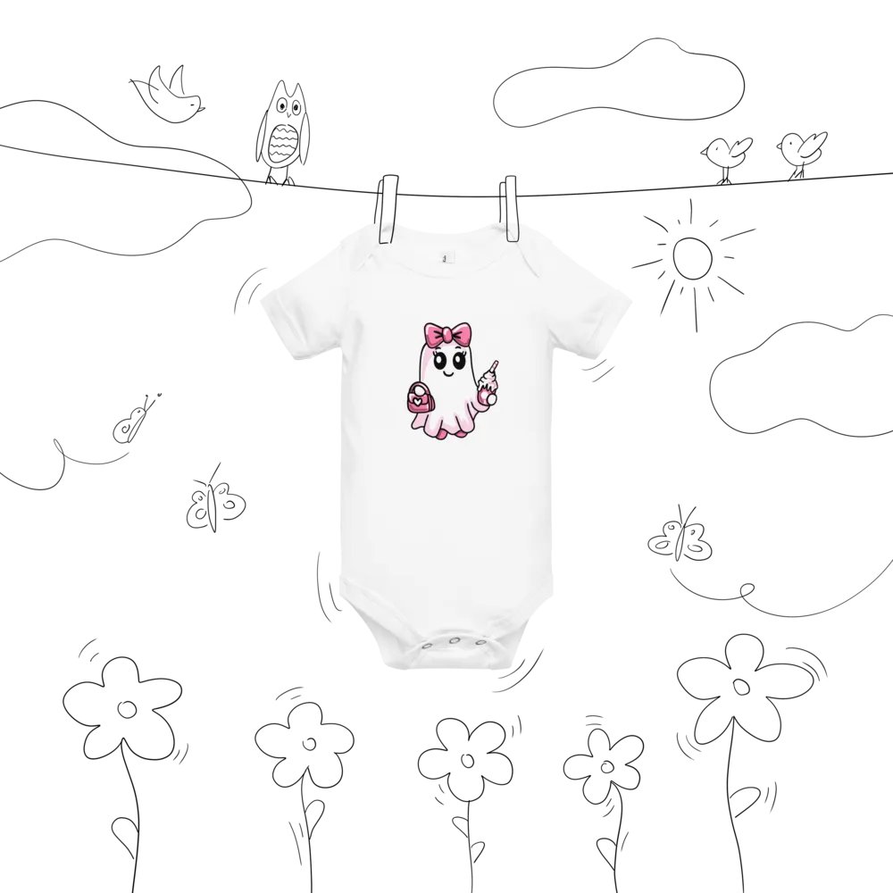 Cute Ghost Baby One Piece product image (4)