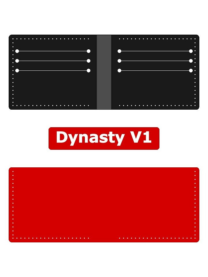 Dynasty Wallet Pattern (PDF Template) product image (1)