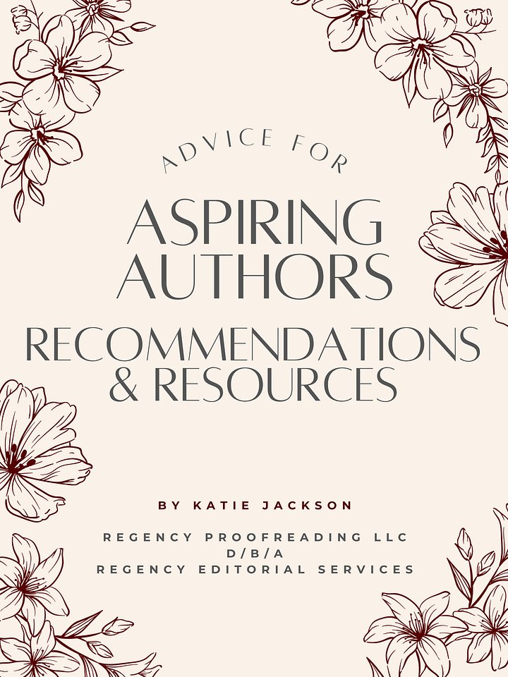 Advice for Aspiring Authors: Recommendations & Resources product image (1)
