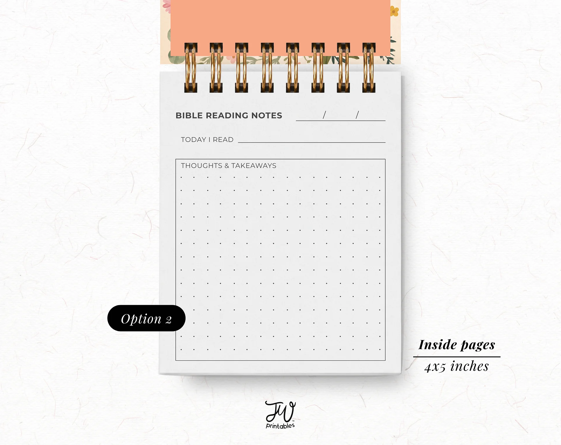 Notes From Jehovah's Word Mini Jotter Notebook product image (3)