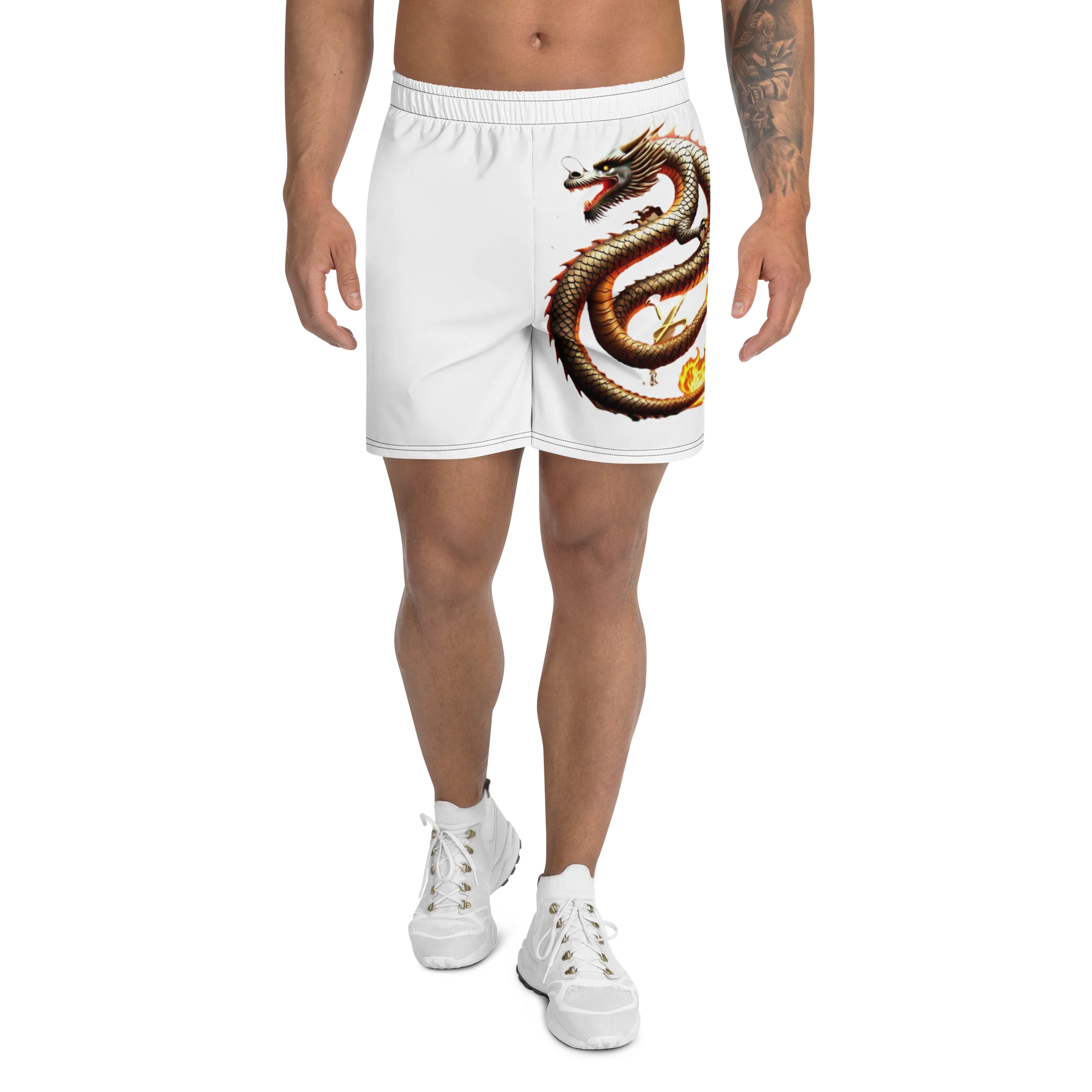Fire RYU Dragon Athletic Shorts product image (1)