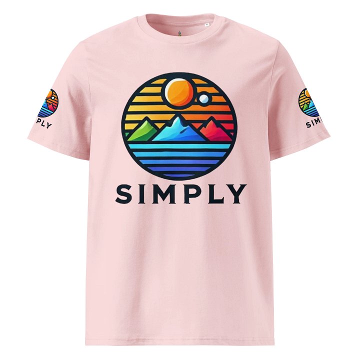 Simply Me Mountain Landscape Organic T-Shirt product image (1)
