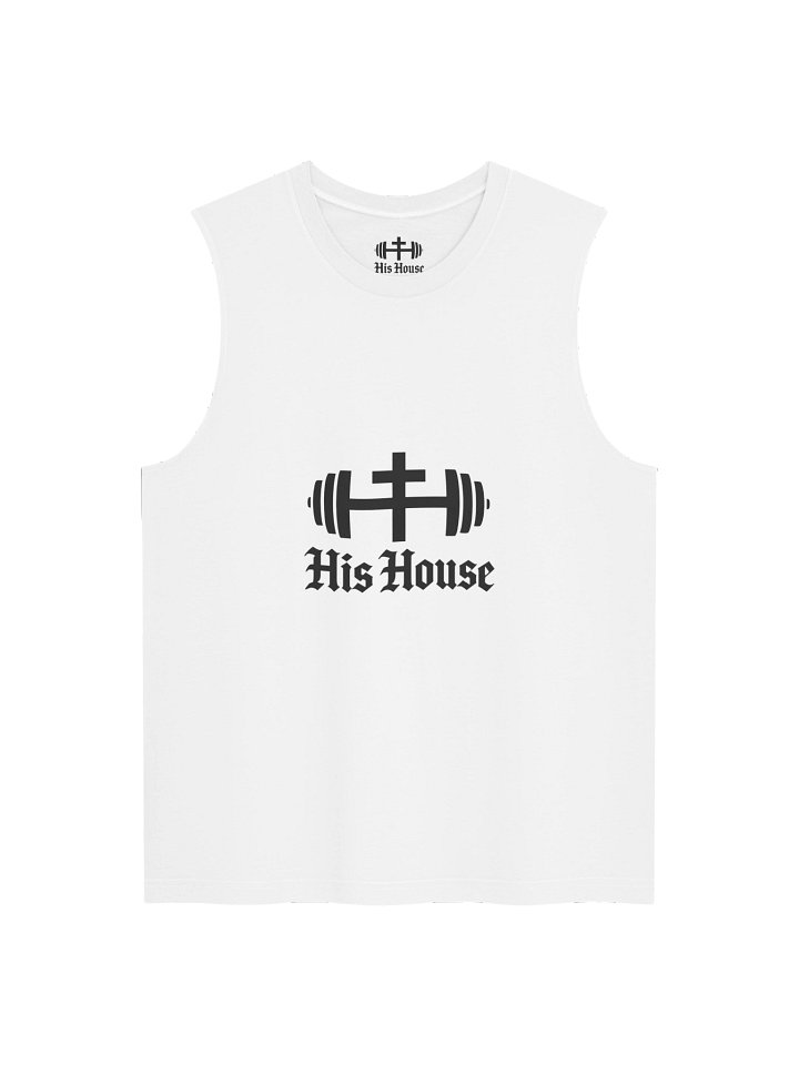 His House Muscle Tank - White product image (1)
